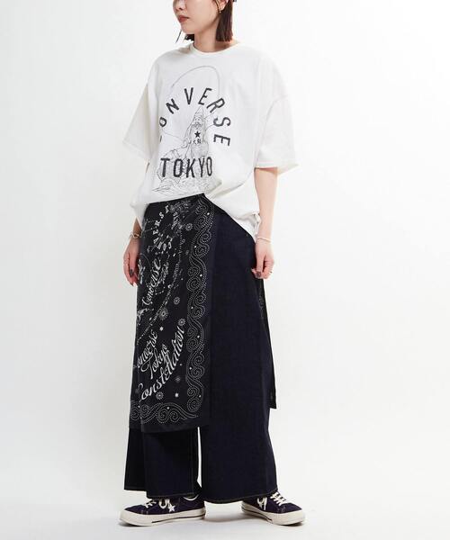 CONVERSE TOKYO スカーフ バンダナ CONSTELLATION SILK SCARF