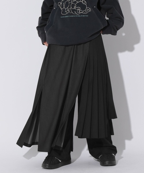 Anui スカート 「UNISEX/2サイズ展開」デニムMIXカバー