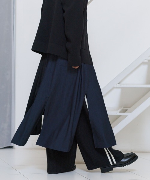 Anui スカート 「UNISEX/2サイズ展開」デニムMIXカバー