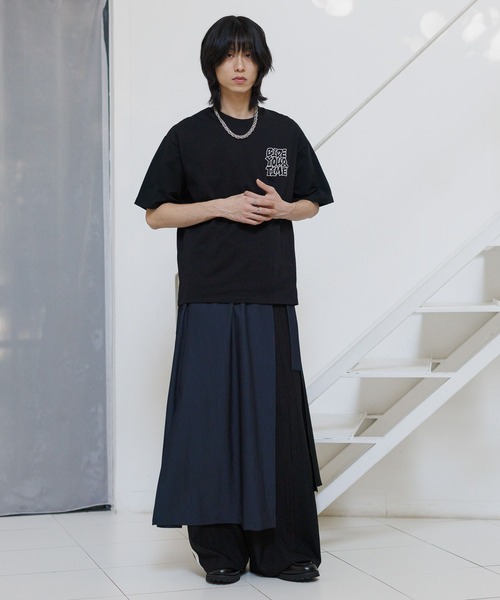 Anui スカート 「UNISEX/2サイズ展開」デニムMIXカバー