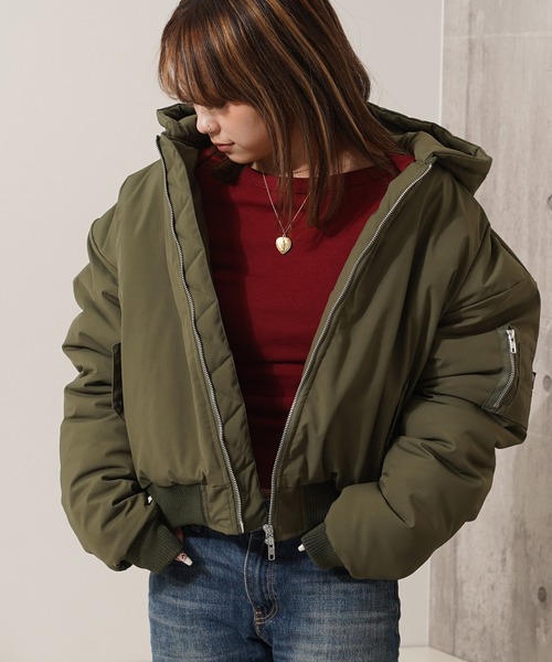 STAY GOLD（ステイゴールド） ma1 ma-1 「STAYGOLD」フーデット