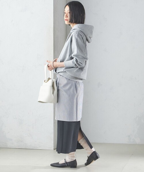 パーカー 「SHIPS別注」LOGAN KNITTING MILLS: プリント フーディー レディース LOGAN knitting mills パーカー 「SHIPS別注」LOGAN KNITTING