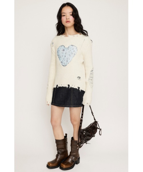 トップス CODE A | holy 2way knit CODE A | holy 2way knit