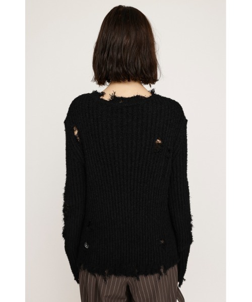 SLY ニット セーター HEART HOLE 2WAY CRUSH TOPS ハート ホール