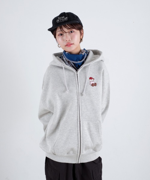 tombonia（トムボニア） パーカー Muck zip hoodie / ムクジップ