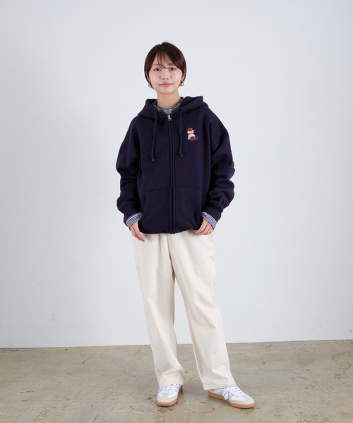 tombonia パーカー Muck zip hoodie / ムクジップフーディー