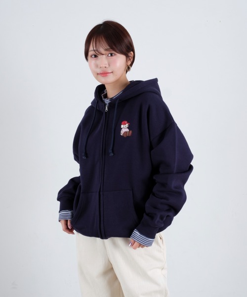 tombonia（トムボニア） パーカー Muck zip hoodie / ムクジップ
