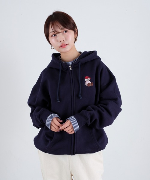tombonia（トムボニア） パーカー Muck zip hoodie / ムクジップ