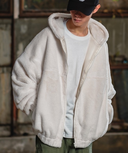 「improves」 「UAU」ブルゾン MEDIUM オフホワイト メンズ_画像7