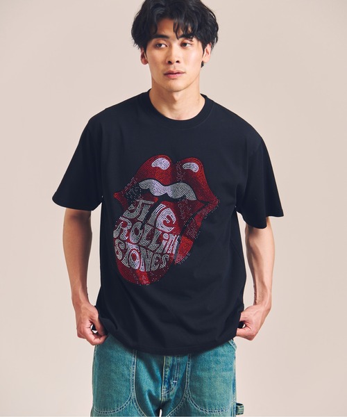 JACKROSE（ジャックローズ） tシャツ B-TRS-Lips＆Tongue ライン