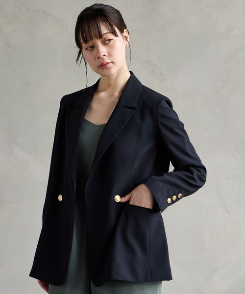 AIMER（エメ） ジャケット テーラードジャケット ゴールドボタン