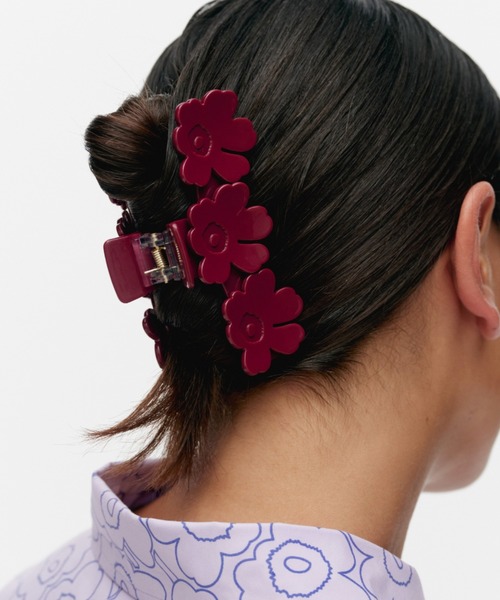 ＜marimekko＞HAIR CLIP SMALL/ヘアクリップ marimekko ヘアクリップ Unikko / Hair Clip Small : ZOZOTOWN