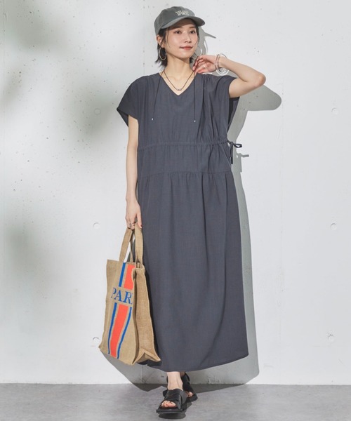 DOUX ARCHIVES ワンピース ボイルギャザーワンピース : ZOZOTOWN