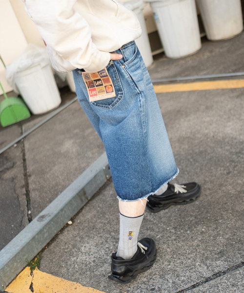JOINT WORKS パンツ LEE/リー RIDER WIDE SHORTS メンズ : ZOZOTOWN