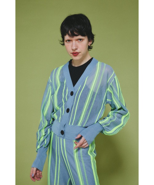 HeRIN.CYE ランダムパターンカーディガン HeRIN.CYE カーディガン Ramdom patten cardigan ランダム