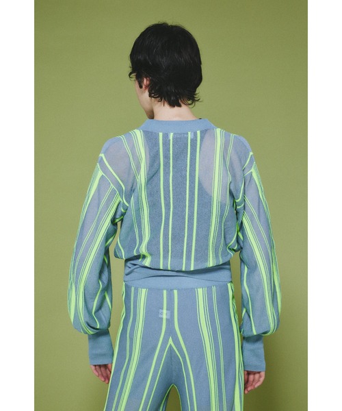 HeRIN.CYE カーディガン Ramdom patten cardigan ランダム