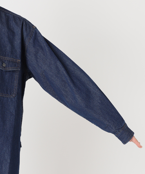 未使用JOURNALSTANDARD relumeデニムワークシャツ JOURNAL STANDARD relume ブラウス シャツ 「WEB限定追加6」9oz