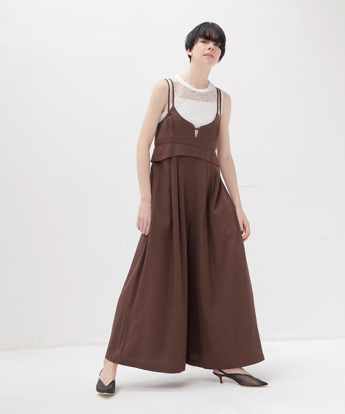 DRESSLAVE（ドレスレイブ） オールインワン double spaghetti strap