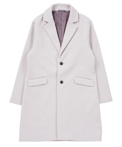 「JIGGYS SHOP」 チェスターコート MEDIUM ブラック系その他 メンズ_画像8