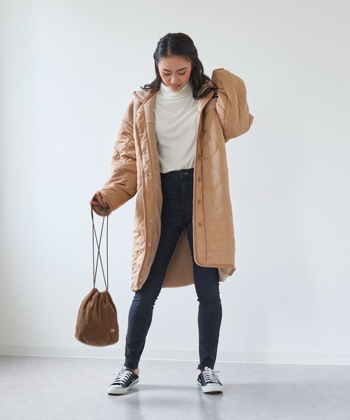 「Ocean Pacific」 モッズコート LARGE ブラック レディース_画像3