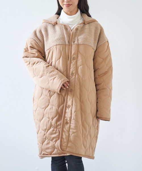 「Ocean Pacific」 モッズコート LARGE ブラック レディース_画像9