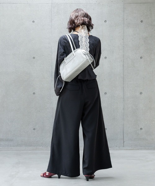 「PAGEBOY」 長袖シャツ FREE ブラック レディース PAGEBOY 「PAGEBOY」 長袖カットソー FREE ブラック レディース