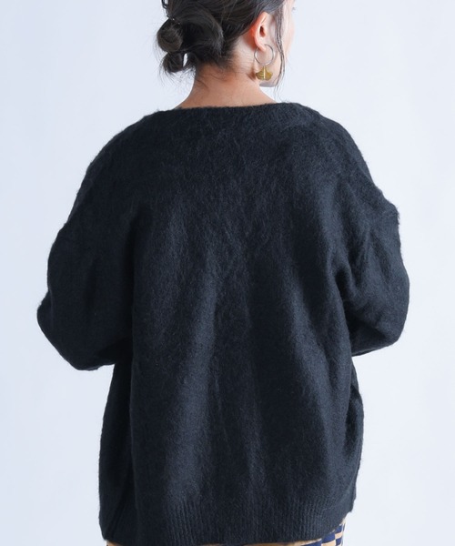 「CALIFORNIA OUTFITTERS」 「AUG」ニットカーディガン ONE SIZE グレー レディース_画像5