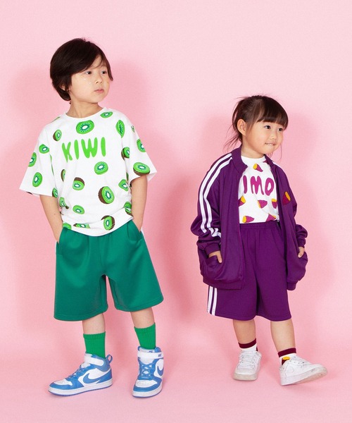 PUNYUS（プニュズ） ジャージ キッズサイズフードジャージトップ