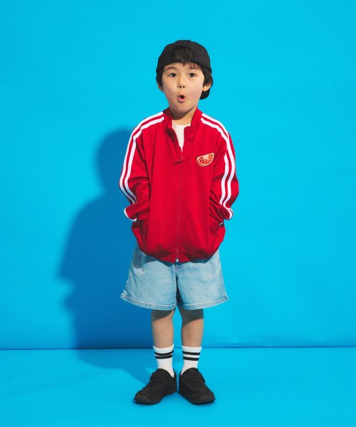 PUNYUS（プニュズ） ジャージ キッズサイズフードジャージトップ