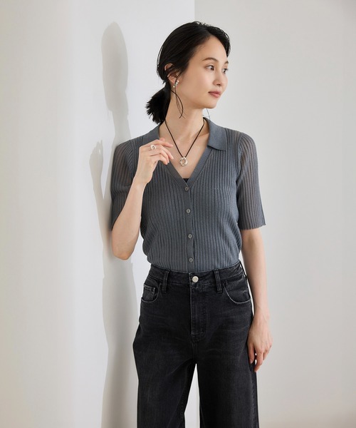 ROPE' ニット セーター 「洗える」「WEB・一部店舗限定