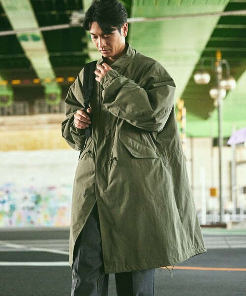 FREAK'S STORE（フリークスストア） ミリタリーコート MEDIUM ブラック