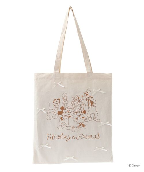 佳*ん様 Disney Ambassador Hotel トートバッグ Disney (ディズニー) ぬいぐるみバッジ付きトートバッグ DISNEY
