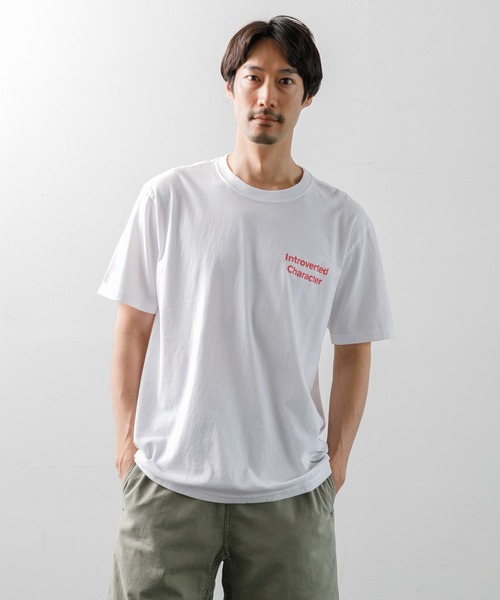 tシャツ 「MEN ， WOMEN」TANG TANG Tee IN-CHA-PINK レディース メンズ