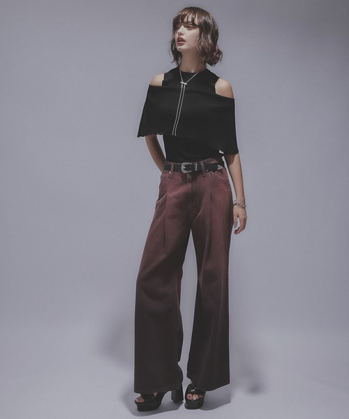 ニット セーター 「接触冷感」ミニマムニットＴシャツ(HARE) レディース 接触冷感 LADIES】ミニマムニットTシャツ | [公式]ハレ（HARE）通販