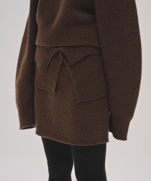 TODAYFUL スカート Layered Knit Skirt : ZOZOTOWN Yahoo!店 - 通販