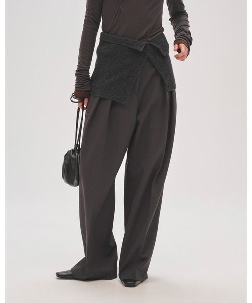 スカート TODAYFUL Layered Knit Skirt(BLACK) TODAYFUL(トゥデイフル) / Life's online store（ライフズ） / Layered