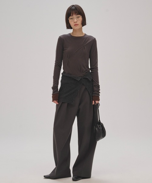 TODAYFUL Layered Knit Skirt ブラック Layered Knit Skirt（スカート）｜TODAYFUL（トゥデイフル）の