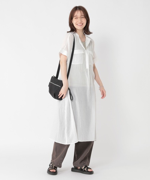 【美品】コーデ売り♡シアーシャツ＆総柄ワンピース mode-8810_00.jpg