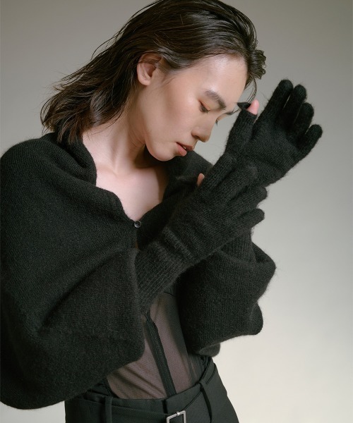 SOFTHYPHEN MA-1 STOLE GLOVE マフラー オリーブ TELOPLAN（テーロプラン） ストール マフラー 「TELOPLAN」Odile Glove