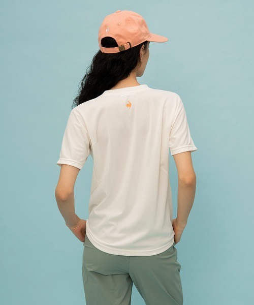 「le coq sportif」 半袖Tシャツ S グリーン レディース