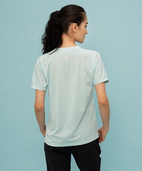 「le coq sportif」 半袖Tシャツ S グリーン レディース