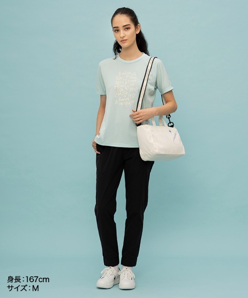 「le coq sportif」 半袖Tシャツ S グリーン レディース