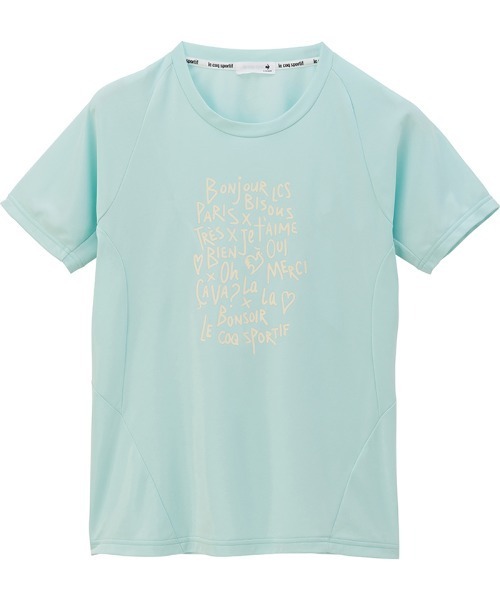 「le coq sportif」 半袖Tシャツ S グリーン レディース