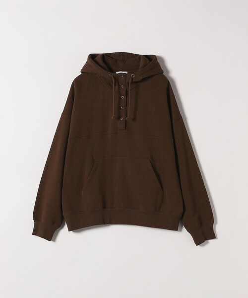 SHIPS any パーカー any:「洗濯機可能」USAコットン 裏起毛 フーディー