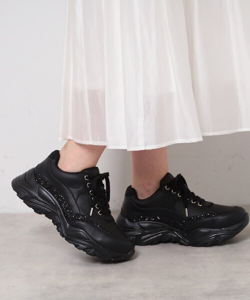 エスペランサ（ESPERANZA）/グリッターラインスニーカー ESPERANZA（エスペランサ） スニーカー グリッターラインスニーカー