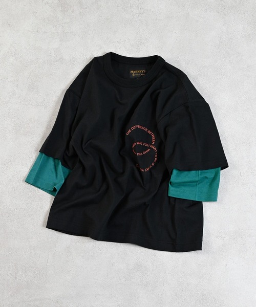 MARKEY'S（マーキーズ） tシャツ レイヤードロンティー キッズ 子供服