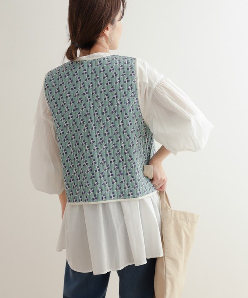 「URBAN RESEARCH DOORS」 ベスト MEDIUM ナチュラル レディース