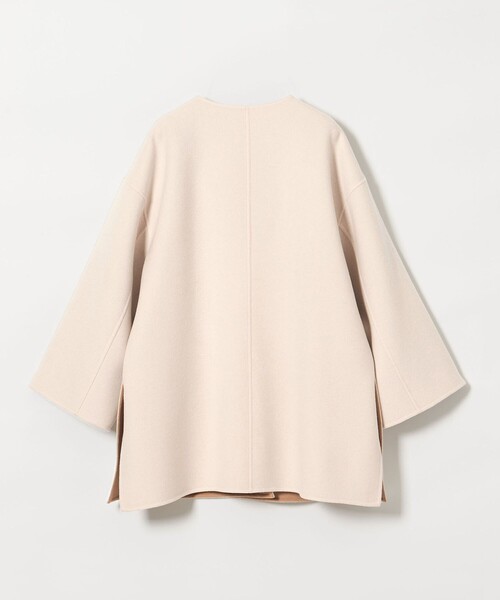 UNITED ARROWS & SONS ノーカラー　 コート UNITED ARROWS ノーカラーコート コート バイカラー リバー