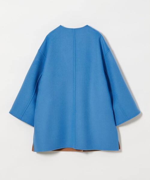 美品　united arrowsノーカラーコート38サイズ ノーカラーコートの最新レディースコーデ（女性 / WOMEN） - UA