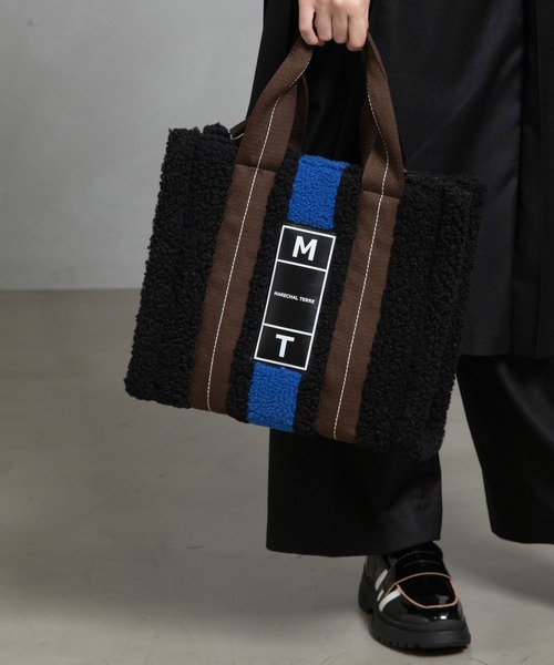 MARECHAL TERRE トートバッグ ボアバッグ レディース : ZOZOTOWN